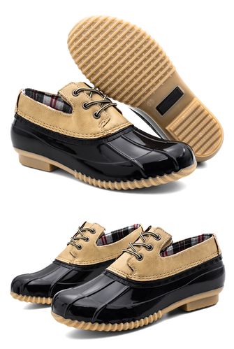 猎鸭靴欧美跨境女士短靴休闲运动系带单鞋工厂直销可一件代发
